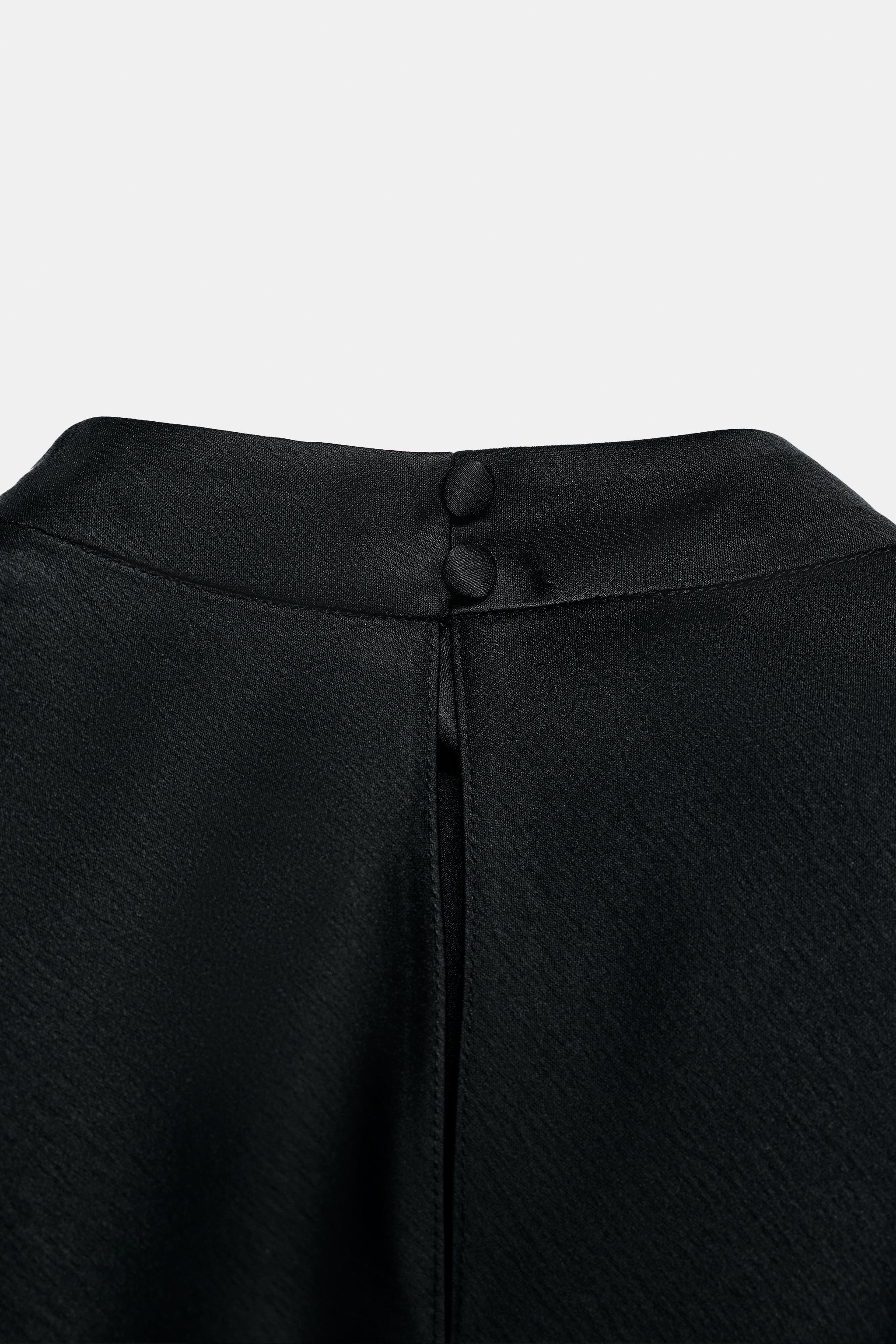 ROBE SATINÉE DENTELLE ZW COLLECTION